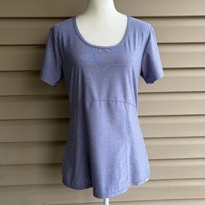 •Eddie Bauer• Lavender Short Sleeve Active Top - Size (Tall) Large